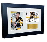Kitbags & Lockers Cadre photo dédicacé de Sidney Crosby Pittsburgh Penguins NHL 30,5 x 20,3 cm A4