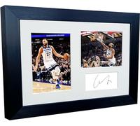 Kitbags & Lockers Photo dédicacée par Rudy Gobert Minnesota Timberwolves 30,5 x 20,3 cm Format A4