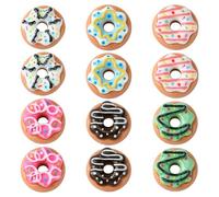 KitBeads Lot de 30 cabochons en résine de 6 styles - Cabochons imitation nourriture du désert - Perles colorées pour la fabrication de bijoux et travaux manuels