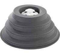 KitchBo Hotte micro-ondes pliable avec aimant pour un rangement facile au micro-ondes | Christian Rach dit : compact, magnétique, tout simplement pratique [silicone, sans BPA)
