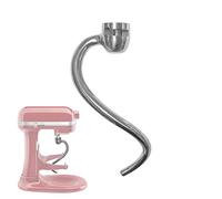 Kitchen-Aid Crochet pétrisseur pour robot de cuisine 5/6QT - Crochet en spirale - Crochet pétrisseur en acier inoxydable - Pièce de rechange - Crochet à pain pour batteurs à colonne - Passe au