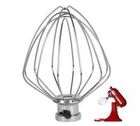 Kitchen-aid Fouet à mousse professionnel pour Kitchen-Aid Artisan série 4,5-5 quart, batteur en acier inoxydable