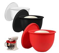 Kitchen Aid Silicone Bowl Insert, Silicone Liners for Kitchen Aid Tilt-Head 5 Qt Mixers, Replacement Mixing Bowl Insert with Lid, Easy Baking & Cleaning