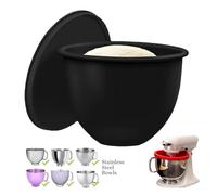 Kitchen Aid Silicone Bowl Insert, Silicone Liners for Kitchen Aid Tilt-Head 5 Qt Mixers, Replacement Mixing Bowl Insert with Lid, Easy Baking & Cleaning