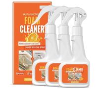 Kitchen all purpose foam cleaner, Multipurpose Foam Cleaner Spray, Kitchen Heavy Duty Cleaners Spray, All Purpose Kitchens Pots and Pan Cleaners, Fast Foaming And Stain Removing, For Household (3)