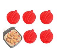 Kitchen Basket Fasteners, Magnetic Fryer Liner Clips, Secure Holder with Strong Magnet Grip, Flexible Cooking Basket Securing Clamp Tool, Appliance Gadget with Smart Style, Food Preparation Tool