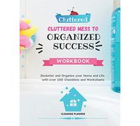 Kitchen, bedrooms and bathrooms and Living areas Cleaning Planner: Plan out Household Chores the easy way to clean and organize spaces