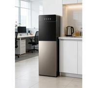 Kitchen Bottled Water Cooler Dispenser|Freestanding Standing Water Machine,Three-Stage Water Dispensing Design,Bottle Bottom Loading