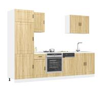 Kitchen Cabinet Set, Kitchen Cabinet Sets,ensemble D'armoire De Cuisine vidaXL