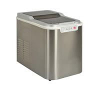 Kitchen Chef Machine à glaçons YT-E-005B1 140 W 12 kg/24h inox nettoyage automatique Gris