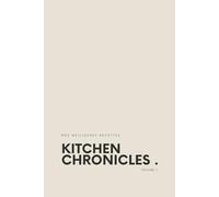 KITCHEN CHRONICLES vol. 1, Mes meilleures recettes - Journal de recette & recettes de cuisine - Coco cover - Paper Social Club