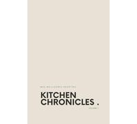 KITCHEN CHRONICLES vol. 1, Mes meilleures recettes - Journal de recette & recettes de cuisine - Coco cover - Paper Social Club