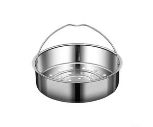 Kitchen Companion Panier vapeur en acier inoxydable pour repas sains (21 cm)