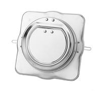 KItchen Contrôle de la fumée avec clapet anti-retour en acier inoxydable pour un environnement de cuisson propre (150 mm)