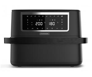 Kitchen Cook AIRMED_W friteuse Double 10 L Autonome 2600 W Friteuse d'air chaud Noir