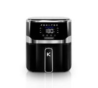 Kitchen Cook AIRMED55 friteuse Unique 5,5 L Autonome 1400 W Friteuse d’air chaud Noir
