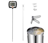 Kitchen Cooking Thermometer, Long Probe Food Temperature Gauge with Pot