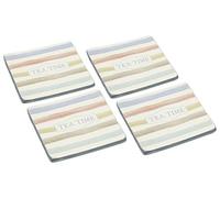 Kitchen Craft Classic Collection Vintage Dessous de Verre en céramique (Lot de 4)