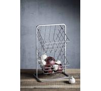 Kitchen Craft Industrial Kitchen Vintage-Style Tiered Wire Storage Baskets, 25 x 22 x 41.5 cm (10" x 8.5" x 16") - Couleur Gris