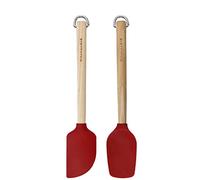 KitchenAid Set de mini spatules en bois de bouleau 2 pièces - Empire Rouge