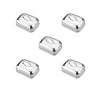 Kitchen Craft Lot de 5 beurriers traditionnels en acier inoxydable avec couvercle et poignée