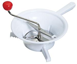 Kitchen Craft - Moulin à Légumes en Plastique/Inox pour Nourriture de Bébé, et sa Boite de Rangement