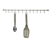 Kitchen craft rail de suspension en acier inoxydable pour ustensiles de cuisine 52cm acier inoxydable G