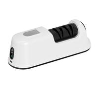 Kitchen Cutter Sharpener,3-Stage Electric Professional Automatic - Kitchen Cutter Sharpening Tool,for Home Apartment Restaurant Camping Family Beginner Chef