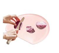 Kitchen Cutting & Kneading Board - Flexible Semi-Circular TPU Mat For Meal Prep, Scratch Resistant Chopping Pad For Home, Restaurant & Picnic | Durable Pastry Kneading Board, Countertop Safe