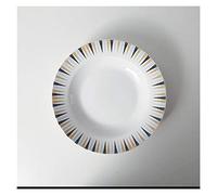 Kitchen Dinnerware Plates Nordic Ceramic Tableware Plate Home Dish Plate Creative Breakfast Western Plate Pasta Plate Soup Plate Straw Hat Plate Serving Plates Dining Party Pasta Salad Plates (A)