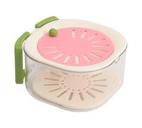 Kitchen Drain Basket Sieve - Wash Filter Holder Sieves, Compact Rinse Tray Tool | Ideal/suitable for Food Washing Straining Salad Prep Fruit Cleaning Sink Use Camping Picnic Outdoor Meal Storage