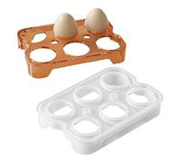 Kitchen Egg Organizer Mold - 6-Cavity Easy Release Tool,Egg Holder Mold | for Holiday Birthday Family Activity Gathering Indoor Outdoor Wax Soap