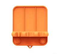 Kitchen Essential Repose-cuillère résistant à la chaleur en silicone Orange