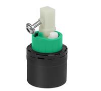 Kitchen Faucet Cartridge Replacement - 2 pouces Single Hole Drip-Free Valve Core | Spare Cartridge For Sink, Basin, Shower, Plumbing Repair, Metal + PVC Performance In Any Setting.