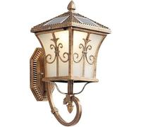 Kitchen Faucet Lampe Applique Murale légère lumière du Porche Clair Aluminium Solaire extérieur étanche rétro Anti-rustratif pour Balcon Porte de Porte-Porche Garage