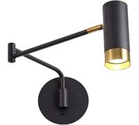 Kitchen Faucet Lampe Murale Swing Amle Spotlight Dispose de lit de lit Moucle Mural léger réglable/Rotatif Applexion Murale Lampes murales Lumineuses compatibles avec la Chambre, Le Salon, Le