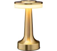 Kitchen Faucet Lampe Table sans Fil, Portable avec capteur Tactile, 3 Niveaux luminosité, Batterie Rechargeable, lumière de Nuit pour Enfants (Or)