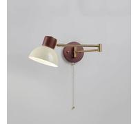 Kitchen Faucet Nordic Wood Bedside Mall Lampe Gold Swing Brack Murce Flexible Réglable Tourne de lit Lecteur ÉCLAIR