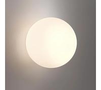 Kitchen Faucet Q Verre Blanc Lampes murales en Acrylique Français Circular Mall with G9 Base Light for Bedroom Bedside Decoration Living Room Fonding Mur (35 cm)