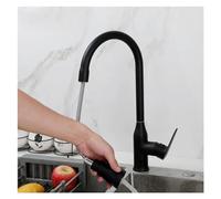 Kitchen Faucet with Pull Down Sprayer Single Level High Kitchen Sink Faucets 360 Swivel Chrome Finish Kitchen Faucet Mixer,Single Lever Monobloc Kitchen Mixer