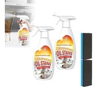 Kitchen Foam Cleaner, Heavy-Duty Kitchen Degreaser Foam Cleaner, Multipurpose Oil Stain Remover, For Appliances Countertops Range Hoods (2Pcs, 240ml)