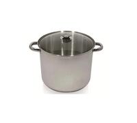 BEKA Marmite Kitchen Fun 13113304 – Acier inoxydable 30 cm avec couvercle verre, gris