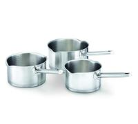 Kitchen Fun by Beka 13816974 Série de Casseroles, Acier Inoxydable, Gris, 16 cm, 37 x 23 x 21 cm 13816974