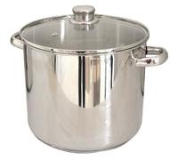BEKA Marmite Kitchen Fun 13113304 – Acier inoxydable 30 cm avec couvercle verre, gris