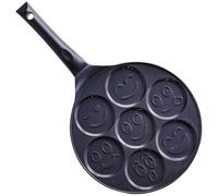 KITCHEN FUN - POELE A BLINIS SMILEY 27CM FONTE ALU