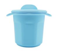 Kitchen Grease Can Strainer - Oil Storage Keeper, Portable Drip Container, Silicone Grip Lid, Stainless Filtering Pot | Frying Residuee Collection, Home Cooking Station, Countertop Cleanliness