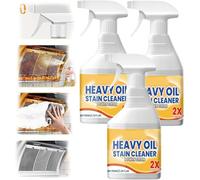 Kitchen Heavy Oil Cleaner, 2025 Upgrade All Purpose Kitchens Heavy Oil Cleaning Agent, Grease Remover, Multipurpose Kitchen Cleaner Spray for Countertops, Ovens, and Appliances 100ml (3)