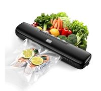 Kitchen in the box Machine Sous Vide Alimentaire Professionnelle - Machine Sous Vide Efficace pour Cuisson et Conservation, 5 Modes & 5 Températures avec 15 Sacs et Tuyau