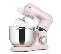 Kitchen in the box Robot Pâtissier 8L Grande Capacité, Batteur sur Socle 2000W, Pétrin Professionnel avec Fouet, Batteur Plat, Crochet Pétrisseur, 10 Vitesses + Pulse, Bol Inox