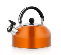 Kitchen Kettle, 2 litres à thé en acier inoxydable Kettle, moderne pour la cuisinière avec une poignée ergonomique de poignée fraîche, une base de capsule de grande capacité, Blue2 bouillonnerie